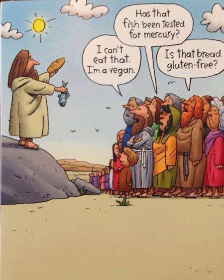 modern Jesus cartoon