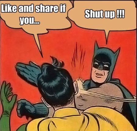 batman – like and share if you…