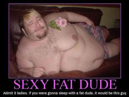 sexy fat dude