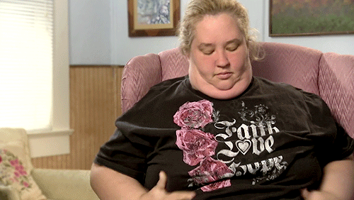 fat woman playing with her boobs gif