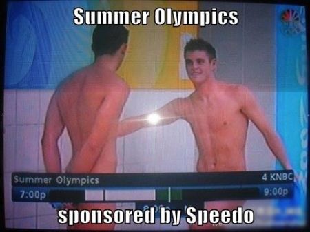 summer Olympics sponsored by speedo