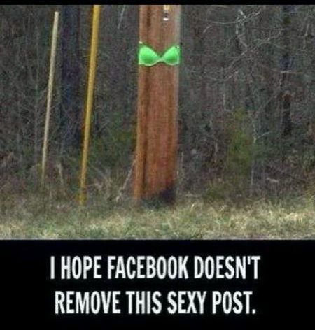 I hope facebook doesn’t remove this sexy post