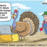 turkey unfriended on facebook thanksgiving funny