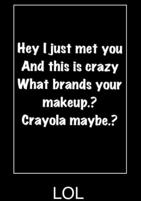 what brands your makeup crayola maybe