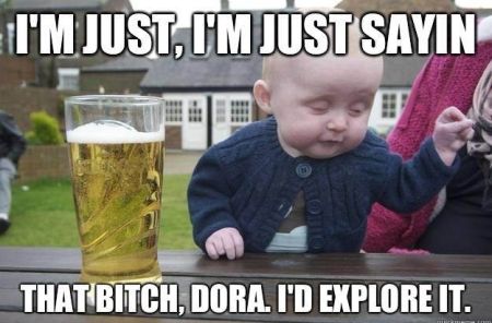 drunken baby funny meme