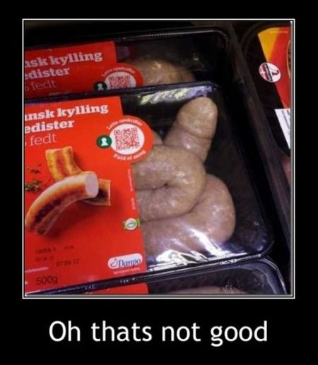 naughty shaped sausage