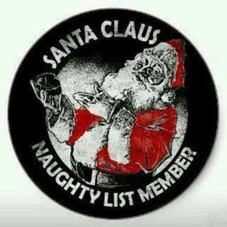 Santa Claus naughty list member - Christmas funnies at PMSLweb.com