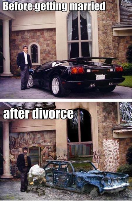 Before getting married and after divorce at PMSLweb.com