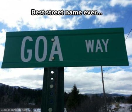 Goa way street at PMSLweb.com