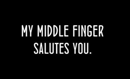 My middle finger salutes you at PMSLweb.com