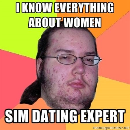 Sim dating expert at PMSLweb.com