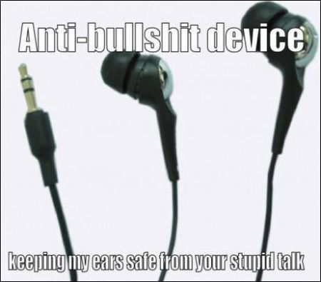 Anti bullshit device at PMSLweb.com