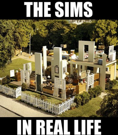 The sims in real life at PMSLweb.com