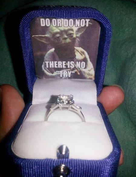 Yoda engagement ring at PMSLweb.com