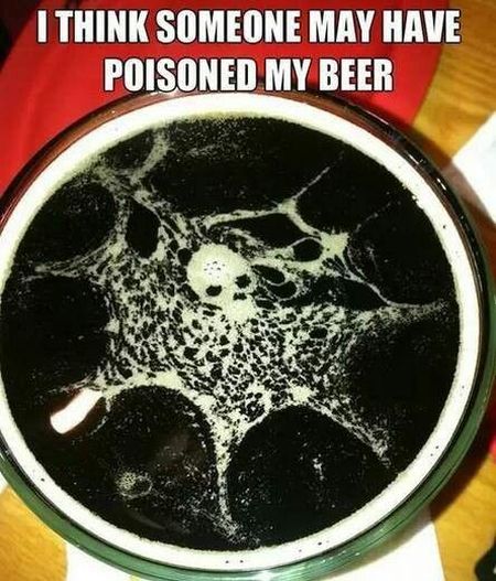 I think someone poisoned my beer at PMSLweb.com
