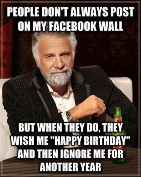 People don’t always post on my facebook wall meme at PMSLweb.com