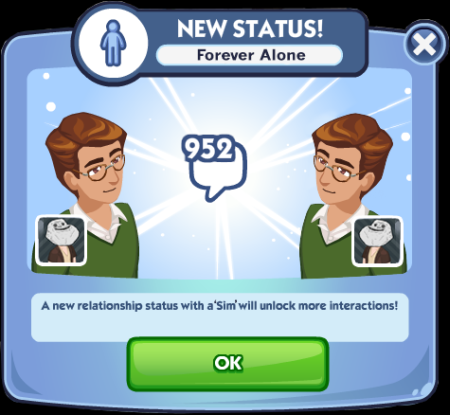 New status forever alone at PMSLweb.com