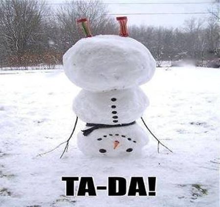 Snowman meme - Christmas funnies at PMSLweb.com