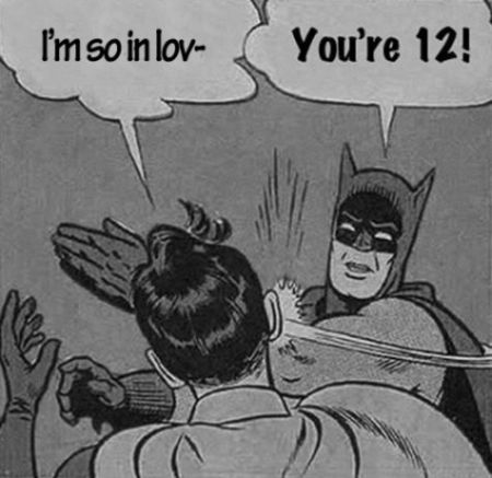 Batman and Robin funny slap at PMSLweb.com
