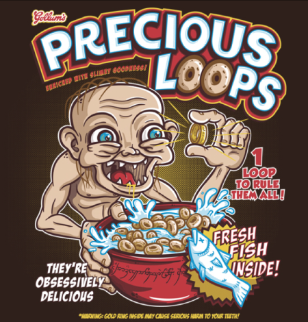 Gollum’s precious loops – Thursday humor at PMSLweb.com