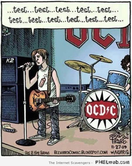 OCD/C funny cartoon at PMSLweb.com