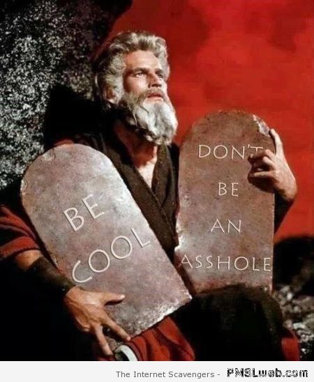 Jesus commandments – New week funnies at PMSLweb.com