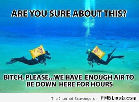 Divers and lays bags meme – Hilarious pictures at PMSLweb.com