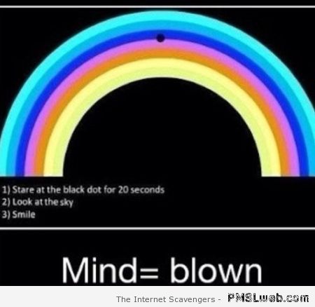 Rainbow mind blow at PMSLweb.com