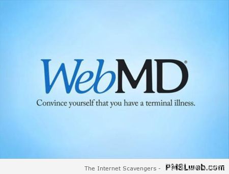 WebMD funny at PMSLweb.com