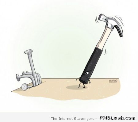 Hammer and nail humor – Tgif picture collection at PMSLweb.com