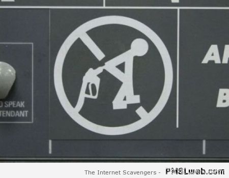 Funny gas station sign – Lol picture collection at PMSLweb.com