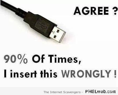 USB humor – Funny computer pictures at PMSLweb.com