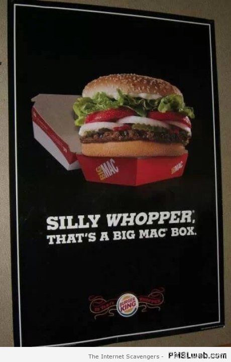 Burger king fail - Funny Tgif at PMSLweb.com