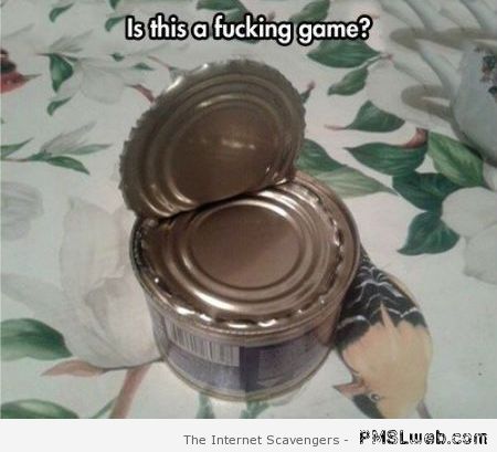 Tin can is this a game meme at PMSLweb.com