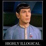 Highly illogical Vulcan for dumbass demotivational at PMSLweb.com
