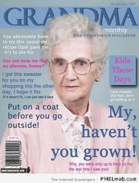 Funny grandma magazine – Hilarious Hump day at PMSLweb.com