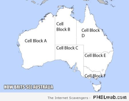How Brits see Australia – Humoristic pics at PMSLweb.com