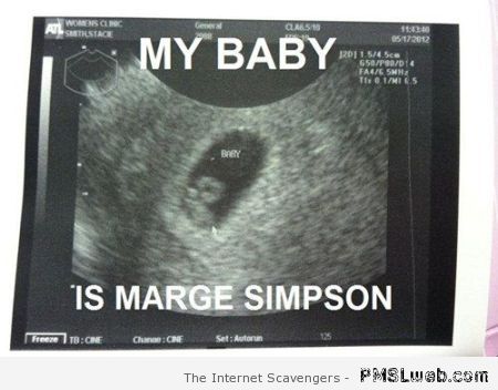 My baby is Marge Simpson – Funny Tuesday collection at PMSLweb.com