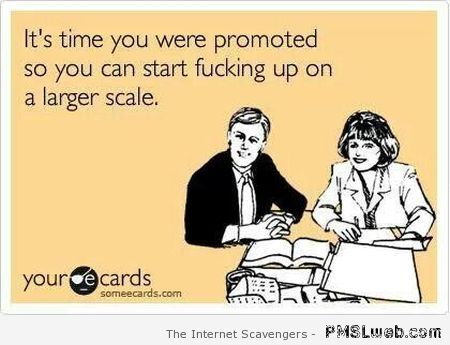It’s time you were promoted ecard at PMSLweb.com