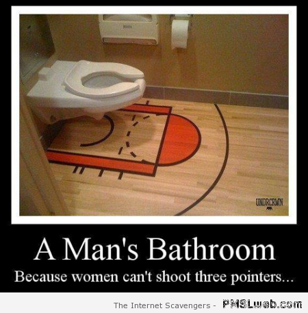 A man’s bathroom humor at PMSLweb.com