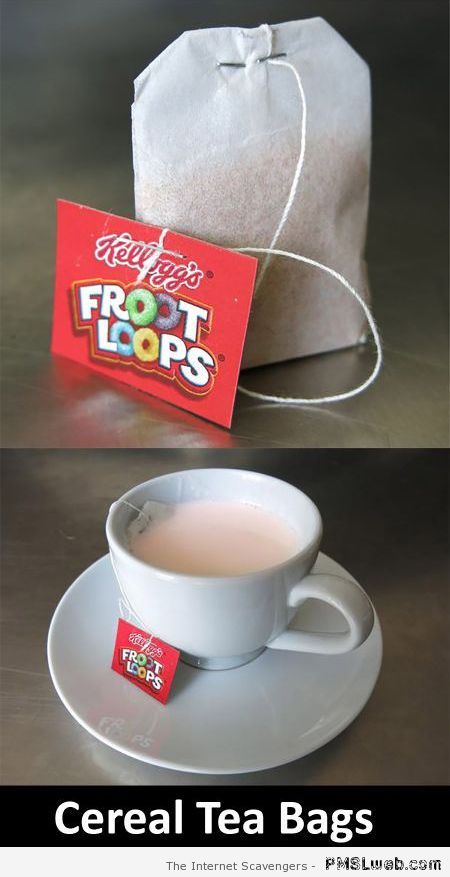 Fruit loops tea bags at PMSLweb.com