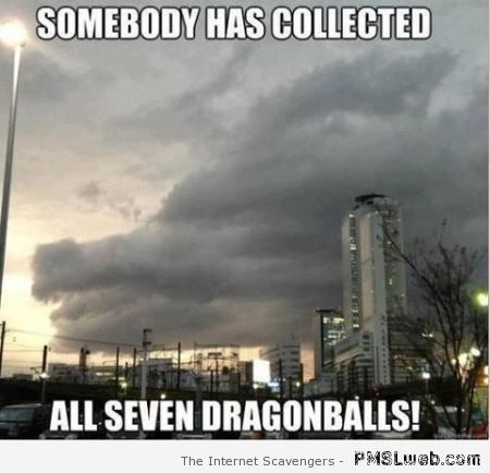 Somebody has collected all seven dragon balls meme at PMSLweb.com