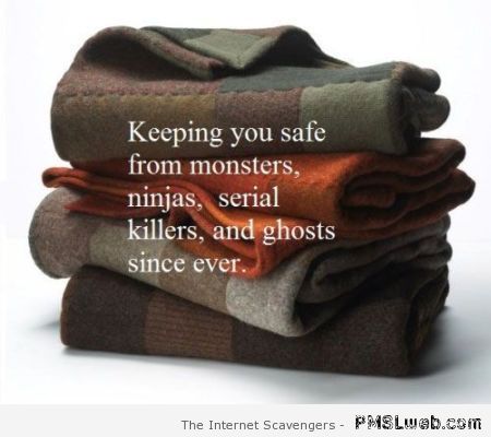Protective blanket meme - Funny Tgif at PMSLweb.com