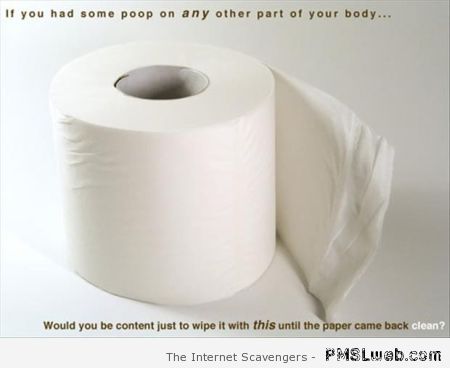 Toilet paper humor – Pmsl Thursday at PMSLweb.com