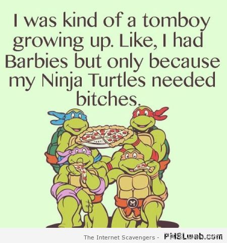 Ninja turtles needed bitches at PMSLweb.com