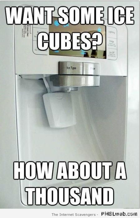 Funny ice cubes meme – Monday lolz at PMSLweb.com