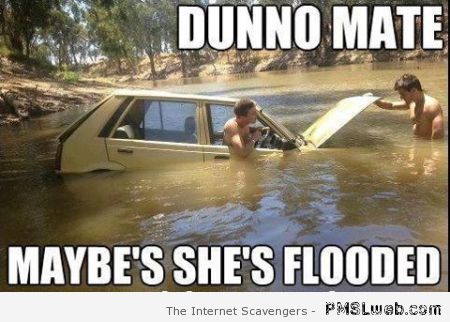 Dunno mate maybe she’s flooded at PMSLweb.com