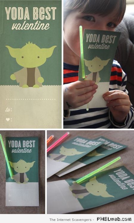 Yoda best valentine card at PMSLweb.com