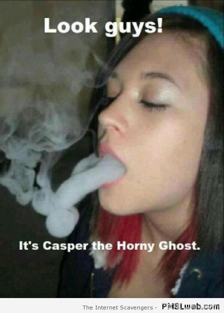 Caspar the horny ghost at PMSLweb.com