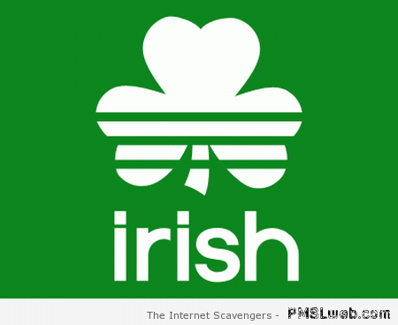 Irish Adidas style – Funny St Patrick at PMSLweb.com